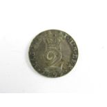 A George III 1795 Maundy silver 2d coin