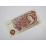 A ten-shilling bank note