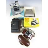 Various cameras and optical equipment including a Zeiss Ikon Contina