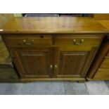 A contemporary pine sideboard, 95 x 84 x 40 cm