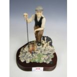 A boxed Border Fine Arts figurine Time for Reflection JH19