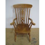 A quality reproduction Windsor armchair