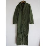 A set of British military Aircrew Mk 14A Coveralls