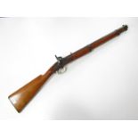 A quality reproduction non firing replica Enfield Carbine