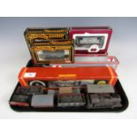 [Model Railway] A quantity of model railway including a boxed Hornby LMS class 5 loco with black