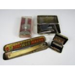 A vintage Ever Ready razor together with The 1000 Razor and two others