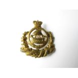 A Victorian Indian Army 9th Madras Native Infantry cap badge