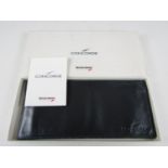 [Aviation Interest] A Concorde complimentary cheque book holder, designed and manufactured by