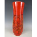 A large Poole Pottery Delphis ware vase, shape 85, 41 cm