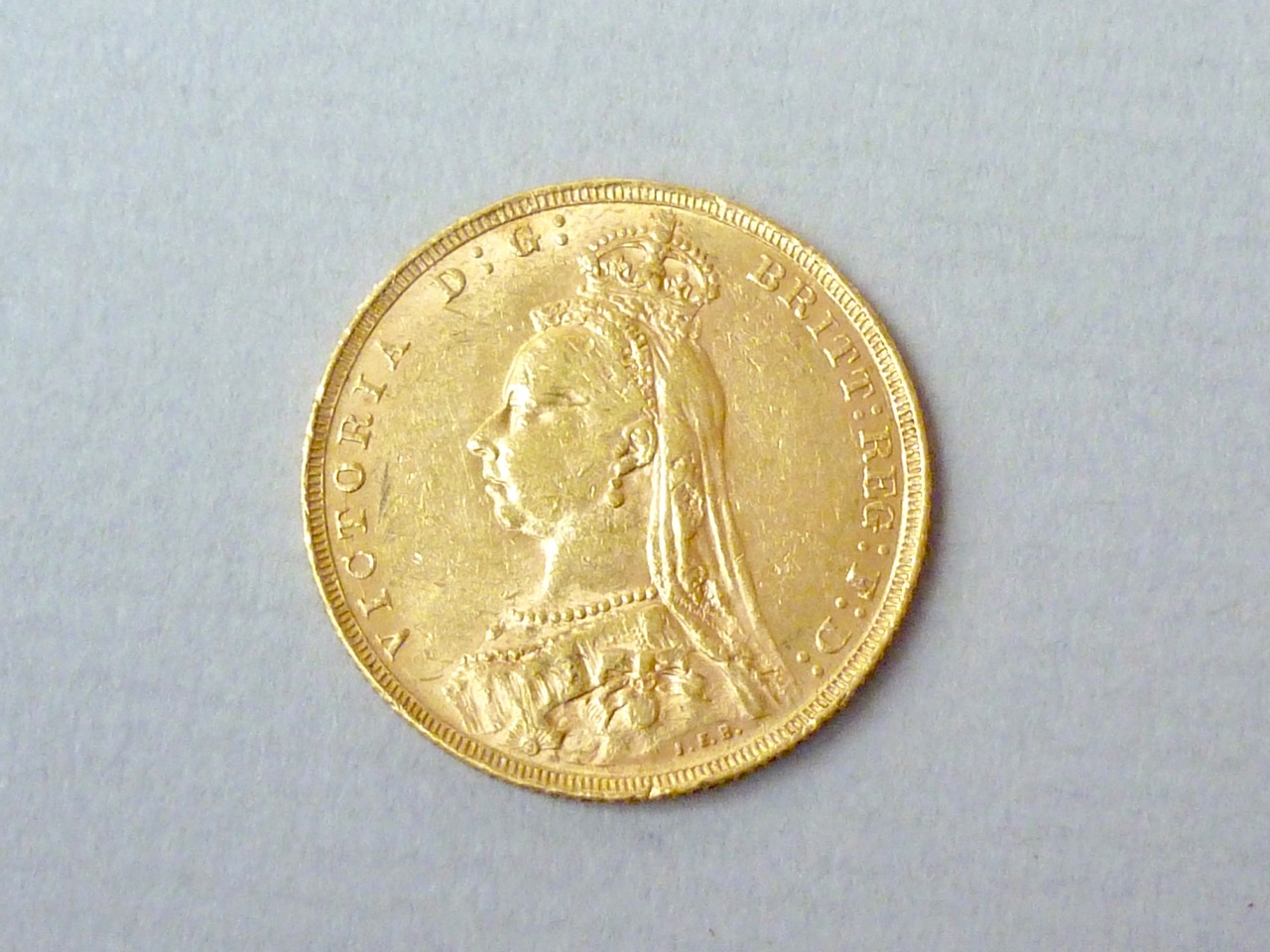 An 1891 gold sovereign - Image 2 of 2