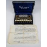 An early 20th Century German Adix mechanical calculator / adding machine, serial numbered 327*8,