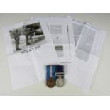 A General Service Medal with Northern Ireland clasp, and UN Medal to 24388336 Pte F N Fasnacht,