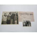 [Autograph] Tyrone Power (1914-1958) and Linda Christian (1923-2011) Studio photograph taken on