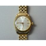 A 9ct gold Rolex Oyster Perpetual Superlative Chronometer wrist watch, with Rolex gold bracelet