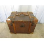 A vintage luggage box
