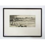 Michael Osbourne (British, 1880-1963) Stonewall Orchards, Jersey, etching, framed and mounted