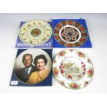 Collectors' plates including Royal Albert, Wedgewood and Coalport