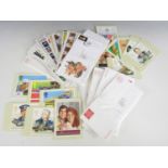 A quantity of GB First Day Covers and postcards