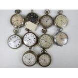 A quantity of vintage pocket watches (10)