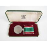 A cased Women's Voluntary Service Medal