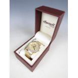 An Ingersoll diamond limited edition wristwatch, boxed with papers