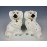 A pair of Beswick Staffordshire style dogs