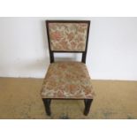 A Victorian Gothic Revival oak standard chair