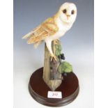 A Border Fine Arts figurine of a barn owl, model RB 15, 26 cm