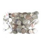 A large quantity of silver and other sundry coins