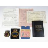 A Merchant Navy ephemera group