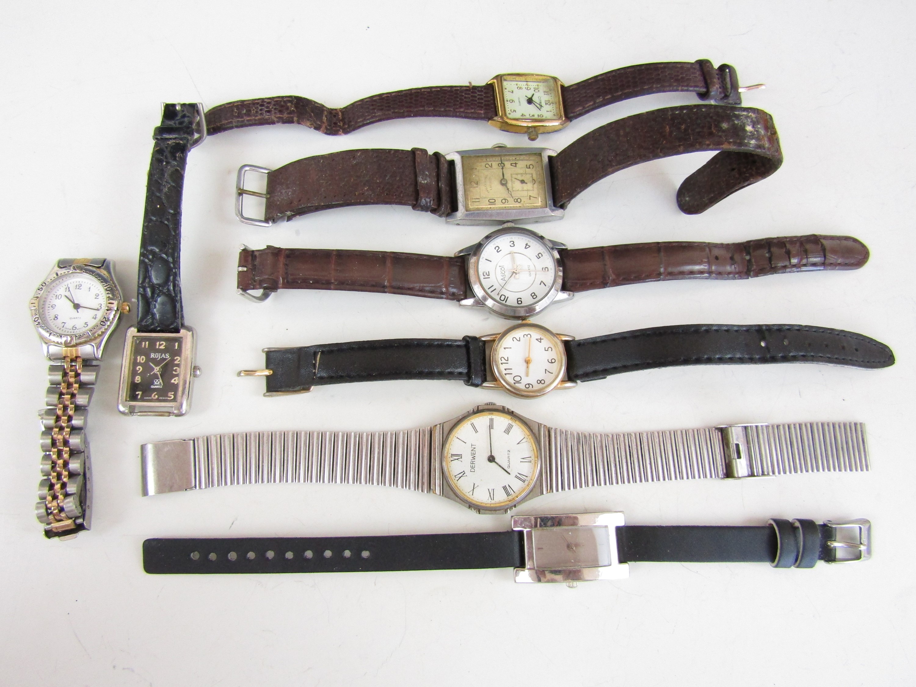 A gentleman's vintage Ingersoll Legion Swiss made manual wind wristwatch, together with seven