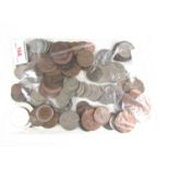 A large quantity of sundry coins