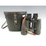 A cased pair of vintage Concord 7 x 50 binoculars