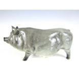 A boxed Royal Doulton pig figurine