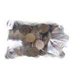 A large quantity of GB copper coinage