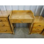 A 19th Century diminutive pine wash stand, 64 x 42 x 83 cm