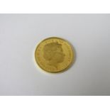 An Elizabeth II 2000 Guernsey Queen Mother Centenary Gold Proof Twenty-Five Pound Coin