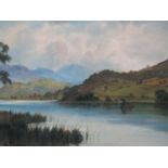 Donald Southern [Attributed to Edward Horace Thompson (1879-1949)] Tranquil Lakeland view with