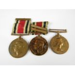 Three various Special Constabulary Medals respectively to Staff Sergt John G Buchaman (with two