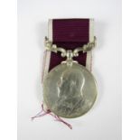 An Edward VII Army Long Service and Good Conduct Medal to 2177 C SJT G Houlden, Gordon Highlanders