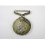 A George VI Meritorious Service Medal (1937-48) to 6905124 W O CL 2, H Edwards, Rifle Brigade