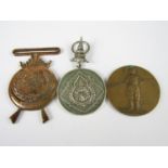 Three various Oriental / Eastern medals