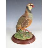 A Border Fine Arts figurine by Russell Willis depicting a partridge A0660