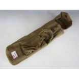 A 1942 webbing Lanchester submachine gun magazine pouch