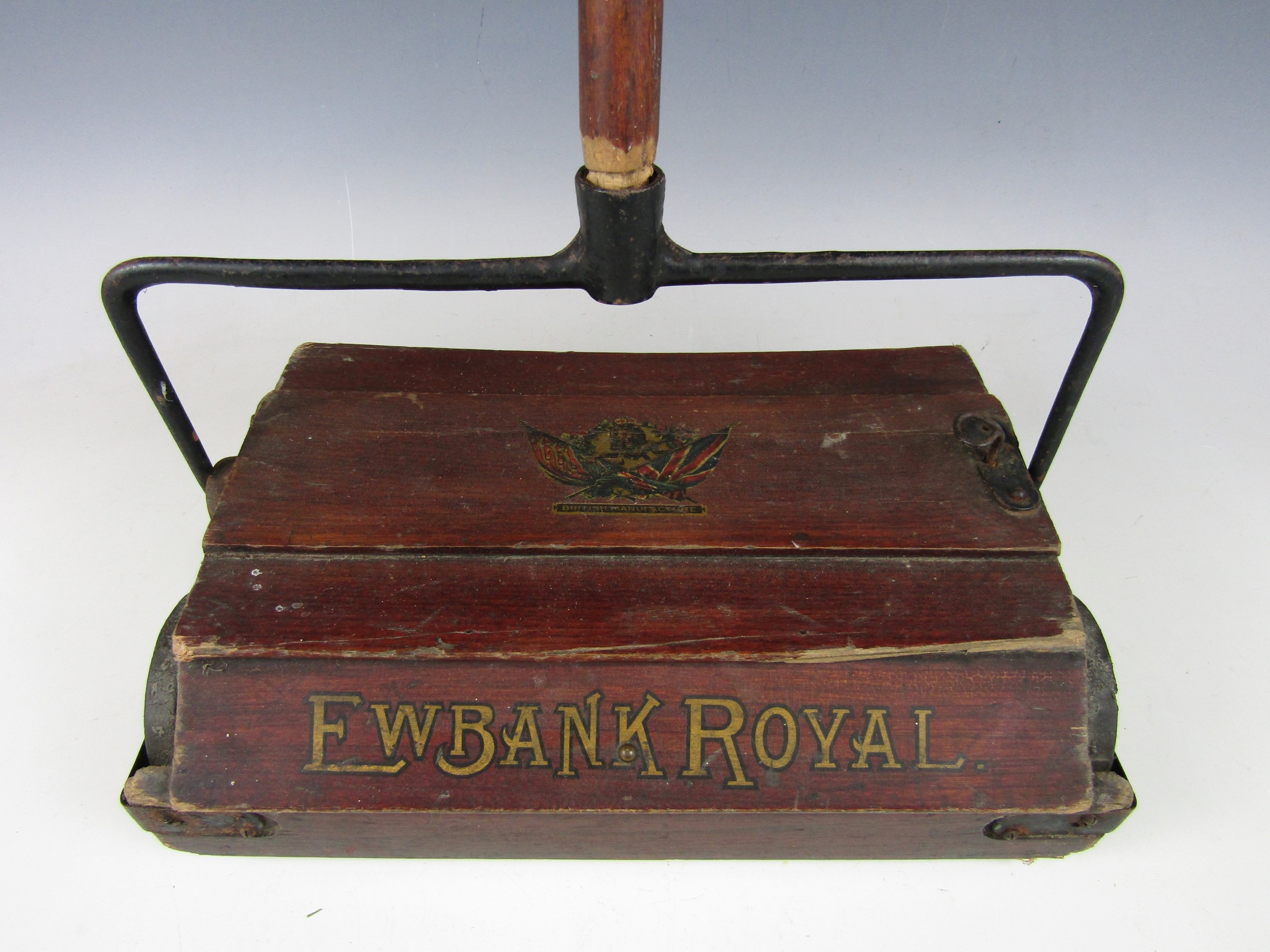 A 1902 Ewbank Royal carpet sweeper