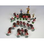 A quantity of Britain's hand painted lead soldiers including Scots Guards