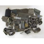 A quantity of RAF webbing