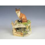 A Border Fine Arts figurine, Fox, Safe Outlook