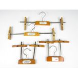 Vintage folding coat hangers