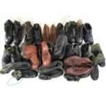 A quantity of military boots
